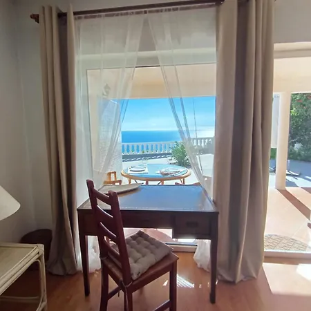 Private Oceanfront With 180 Degree Sea View, 100 M Terrace בית נופש פונשל